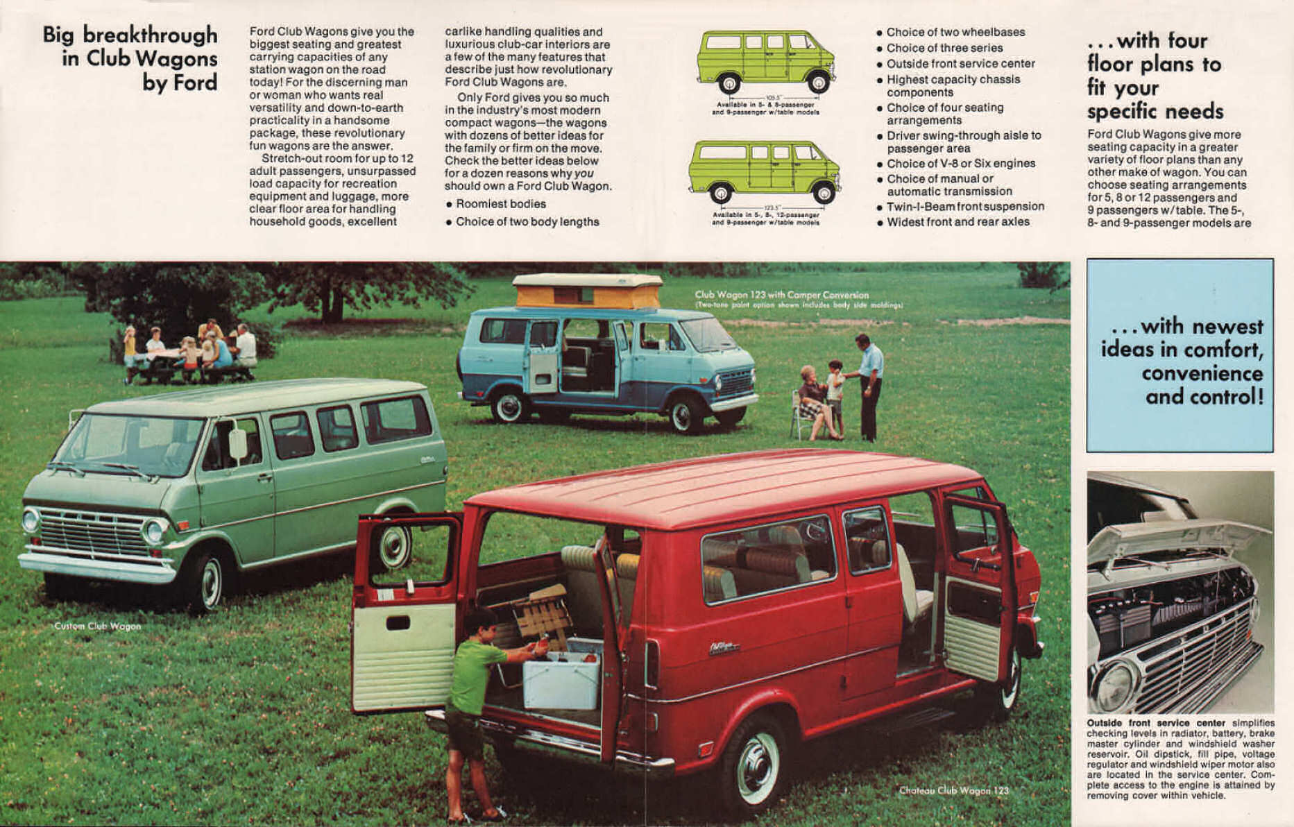 1969 Ford Club Wagon Brochure